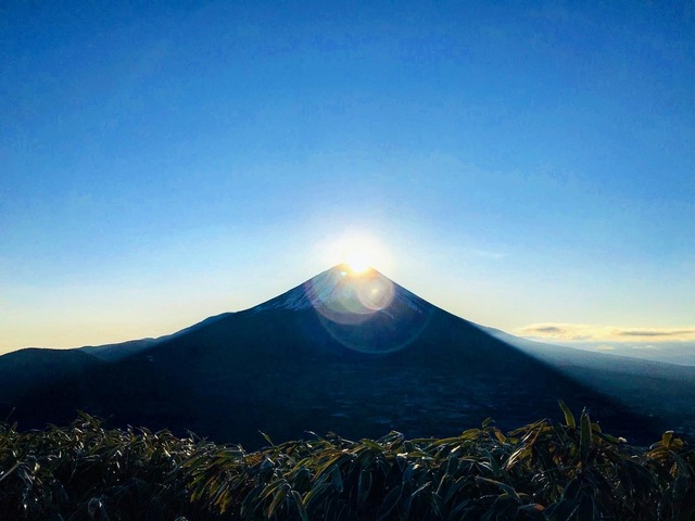 竜ヶ岳 初日の出