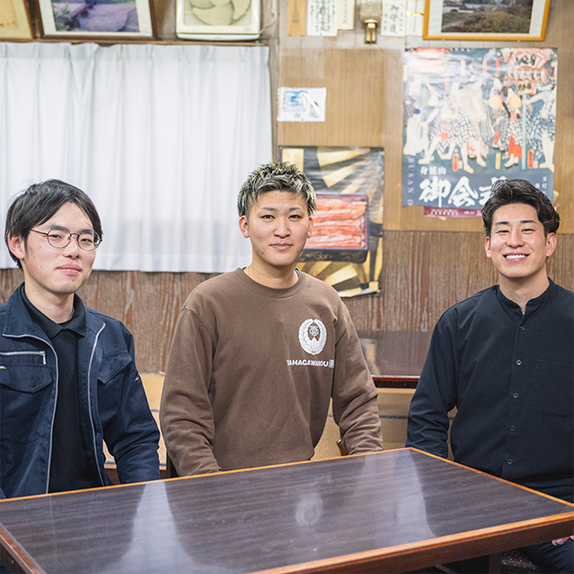移住座談会3人の写真