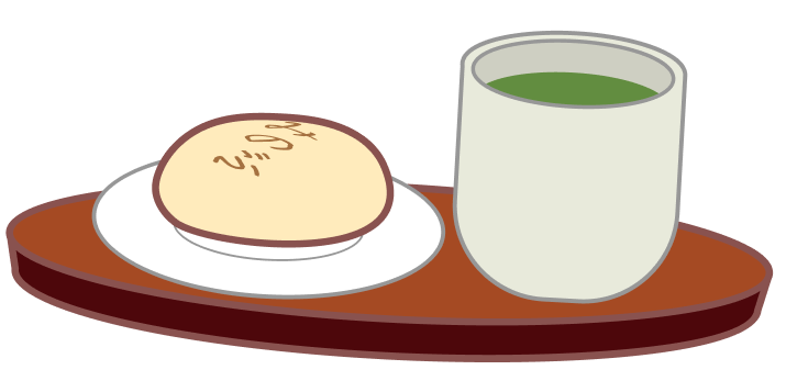 みのぶまんじゅうのイラスト