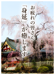 お疲れの皆さん「身延」が癒します