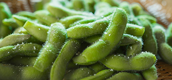 あけぼの大豆の写真