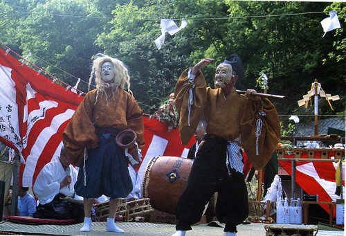 【県指定文化財】西島の神楽の画像