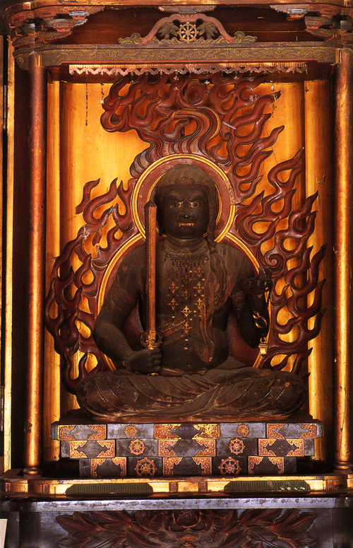 【国指定文化財】木造不動明王坐像の画像