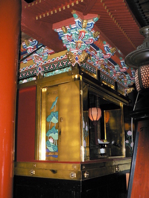 【町指定文化財】妙石坊祖師堂の宮殿の画像