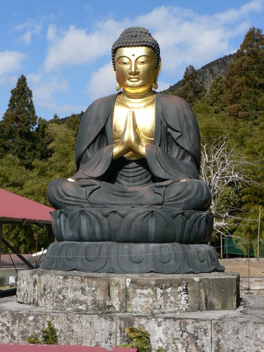 【町指定文化財】三光堂金銅釈迦如来坐像の画像