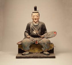 【町指定文化財】木造甲斐源氏三将像の画像1