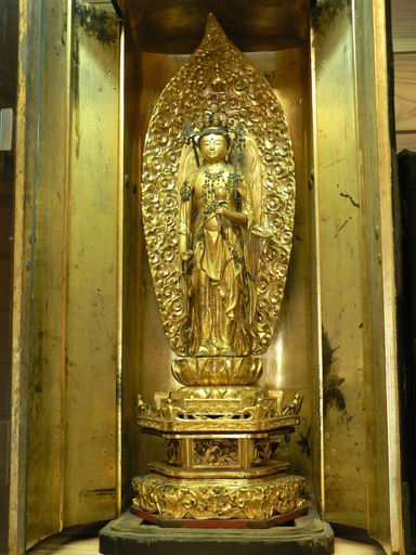 【町指定文化財】龍雲寺の十一面観音像の画像