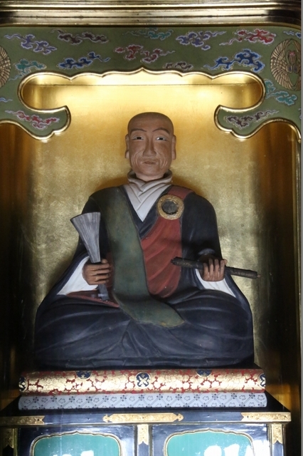 【町指定文化財】南部六郎実長公坐像の画像