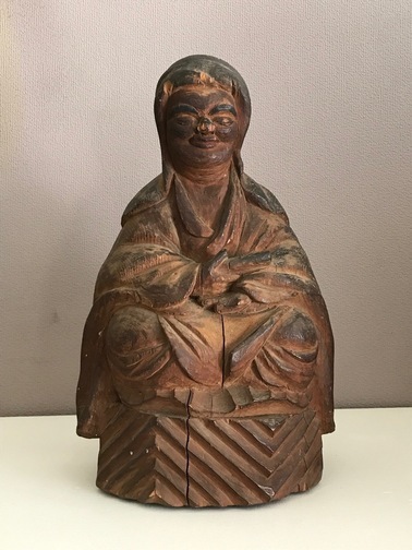 【町指定文化財】日蓮聖人坐像の画像