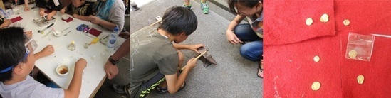 灰吹（はいふき・はいぶき）、甲州金作りの画像