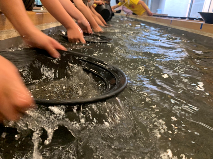 砂金採り体験室の画像