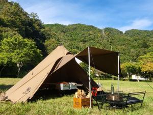 キャンプ場風景