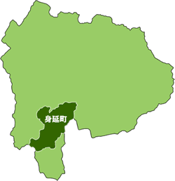 身延町位置図