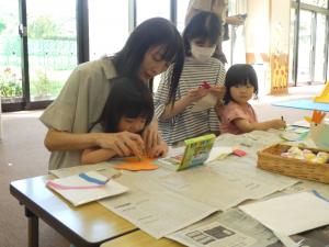 製作の様子の写真