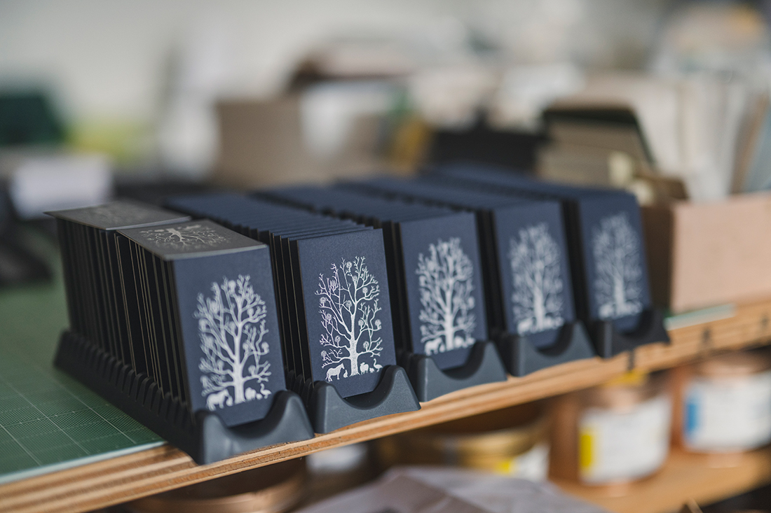 活版印刷の作品