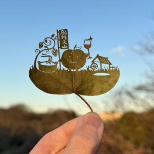 葉っぱの小旅行in山梨