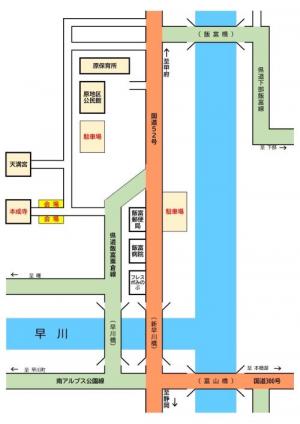 飯富地図