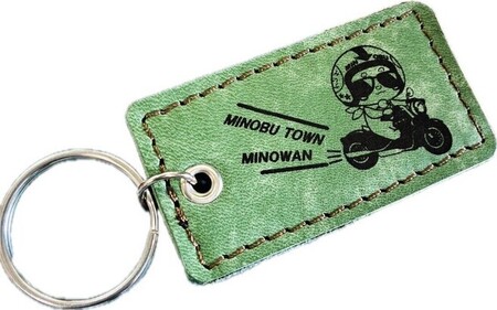 レザーキーホルダーの画像